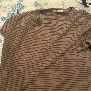 green and brown shirt